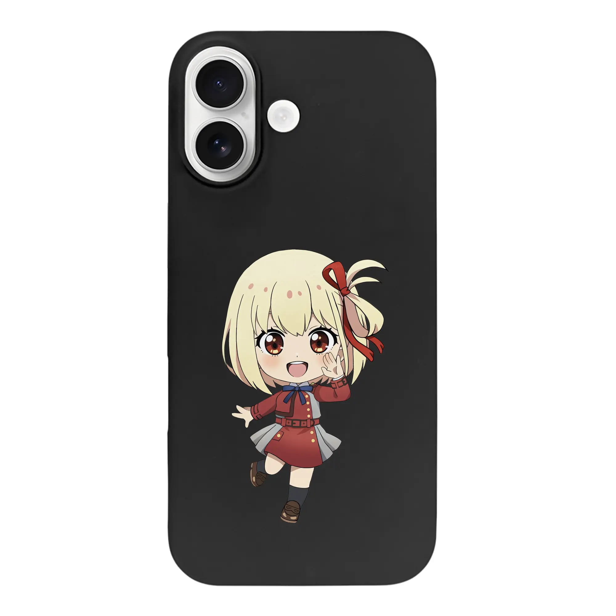 リコリス・リコイル グッズ,錦木千束 - iPhone 17 シリーズ シリコンケース 薄型 耐衝撃 指紋防止 ソフトタッチカバー 精密フィット 傷防止 保護ケース iPhone 17/17 Air/17 Pro/17 Pro Max 対応